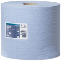 Tork Premium папір для протирання 440 міцний 3-х шар. 119 м 350 арк., блакитний