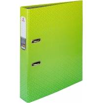 Папка-реєстратор A4 Optima 50мм з друкованою обкладинкою, зелено-салатова