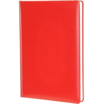 Щоденник недатований, ECONOMIX Spectrum, червоний, друкована обкладинка, А5