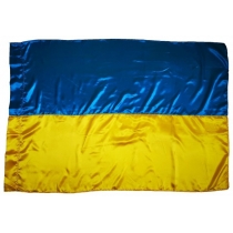 Прапор України (90см*135см) з атласу
