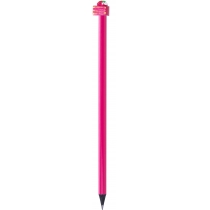 Олівець чорнографітний HB із фігуркою "Тістечко", рожеве покриття