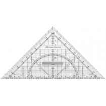 Багатофункціональний трикутник з власником 22 см, Faber-Castell