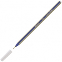 Ручка кулькова одноразова Faber-Castell Goldfaber 030 синя