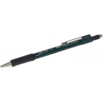 Олівець механічний Faber-Castell GRIP 1 347 корпус зелений металік (0,7 мм)