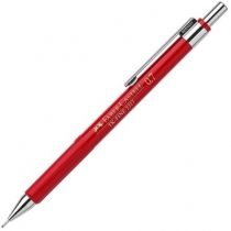 Олівець механічний Faber-Castell TK-FINE 2317 корпус червоний, 0,7 мм