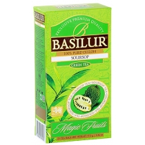 Чай зелений Basilur з саусепом 25 х 1,5г