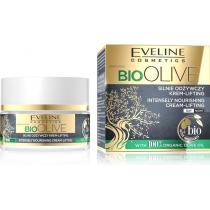 Крем-ліфтинг Eveline Cosmetics Інтенсивно живильний день/ніч серія bio olive, 50 мл