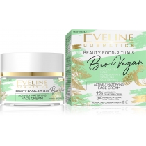 Крем для обличчя Eveline Cosmetics Bio vegan активний матуючий день/ніч 50 мл