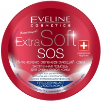 Крем Eveline Cosmetics extra soft sos інтенсивно регенеруючий, 200мл