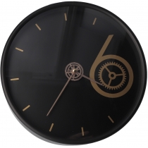 Годинник настінний пластиковий Optima DESIGN, чорний