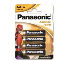 Батарейка PANASONIC LR06 Alkaline Power Rangers 1х4 шт