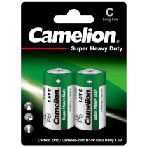 Батарейка CAMELION R14P-BP2B Green1х2шт