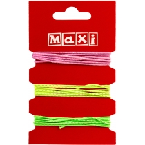 Набір мотузок для декору 3 кольори по 1м