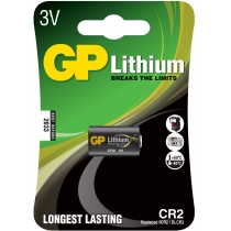 Батарейка GP Lithium  FOTO 3.0V, CR2, 1 шт. у пачці