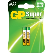 Батарейка GP SUPER ALKALINE, 25A, LR6, 2 шт. у пачці
