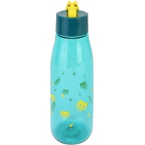 Пляшка для води Optima D-Cat, 450 мл, зелено-жовта