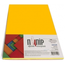 Папір IQ Color А4, 80г/м2, Mini асорті, насичена 5 кольорів, 100арк