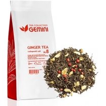 Чай листовий чорний Gemini «Імбирний чай» 100г