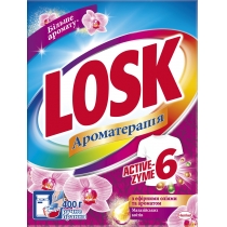 Пральний порошок Losk  для ручного прання Ароматерапія Ефірні масла та аромат квітки 400 г