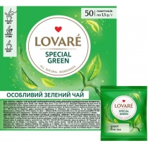 Чай пакетований зелений  Lovare TRAVEL "Special Green" 1,5г х 50шт
