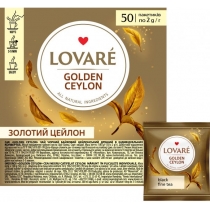 Чай пакетований чорний Lovare TRAVEL "Golden Ceylon" 2г х 50шт