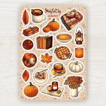 Стікер-лист з наклейками "MriyTaDiy, модель "Autumn"
