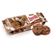 Здобне печиво Lovita Classic Cookies з какао і кусочками глазурі ККФ 150г /16шт