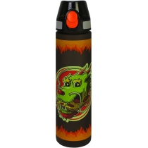 Пляшка для води Fire Dragon, 750 мл, чорна