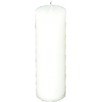 Свічка Циліндр білий (5,5 х 16 см) 32 год