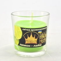 Арома-свічка в склянці (D-65-79 х 83 мм) 30 год 