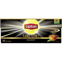 Чай пакетований чорний Lipton "Earl grey" 25 пакетиків