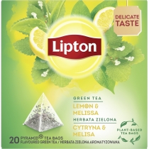 Чай пакетований зелений Lipton "Lemon melissa" 20 пакетиків