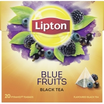 Чай пакетований чорний Lipton "Blue fruit tea"20 пакетиків