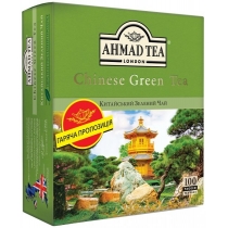 Чай  зелений пакетований AHMAD Tea "Китайський" 100шт х 1,8г