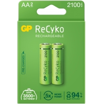 Акумулятор GP ReCyko  Rechargeable AA 2100mAh, 2шт. у пачці