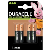 Акумулятор DURACELL HR03 (AAA) 750mAh 4шт. в упаковці