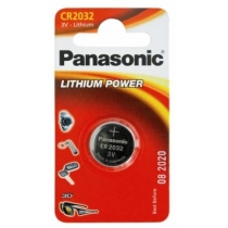 Батарейка PANASONIC CR-2032 Lithium, 3V, 1x1 шт