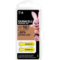 Батарейка DURACELL HA 10 6 шт. в упаковці