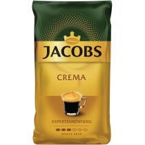 Кава в зернах смажена Jacobs Crema 500 г