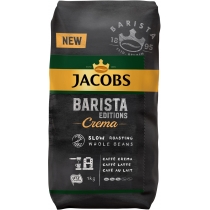 Кава в зернах смажена JACOBS BARISTA EDITIONS CREMA 1 кг