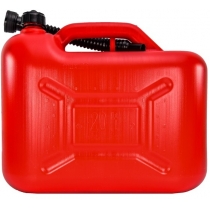 Каністра для палива HICO KAN003, 20л, пластик HDPE, червоний, 0.9кг