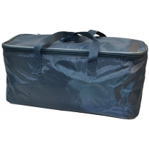 Сумка-органайзер в багажник посилена сіра 1 відділ Poputchik 47 х 19 х 22 см молнія 10 мм