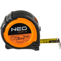 Рулетка Neo Tools, 3м x 19мм, 2 фіксатори змотування, магніт