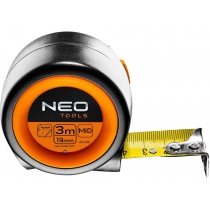 Рулетка Neo Tools компактна, 3м x 25мм, магніт