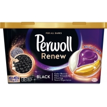 Засіб для делікатного прання Perwoll Renew капсули для темних та чорних речей, 21шт
