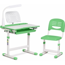 Комплект парта + стілець FUNDESK Сantare Green