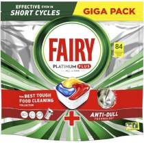 Таблетки для посудомийних машин Fairy Platinum Plus Все-в-одному 84 шт