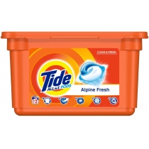 Капсули для прання Tide All-in-1 Альпійська свіжість, 12 шт