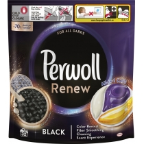 Засіб для делікатного прання Perwoll Renew капсули для темних та чорних речей, 32шт