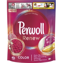 Засіб для делікатного прання Perwoll Renew капсули для кольорових речей, 42шт